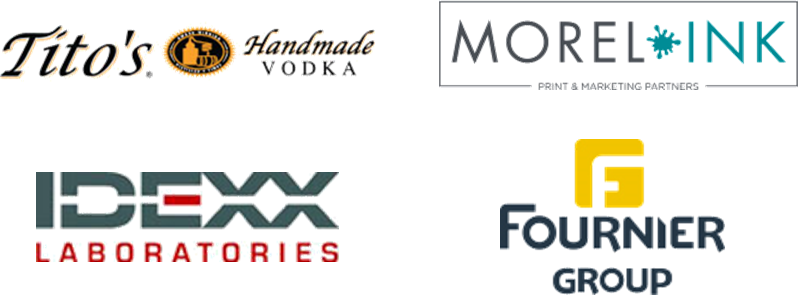 Tito's Handmade Vodka, Morel INK, IDEXX Labratories, Fournier Group