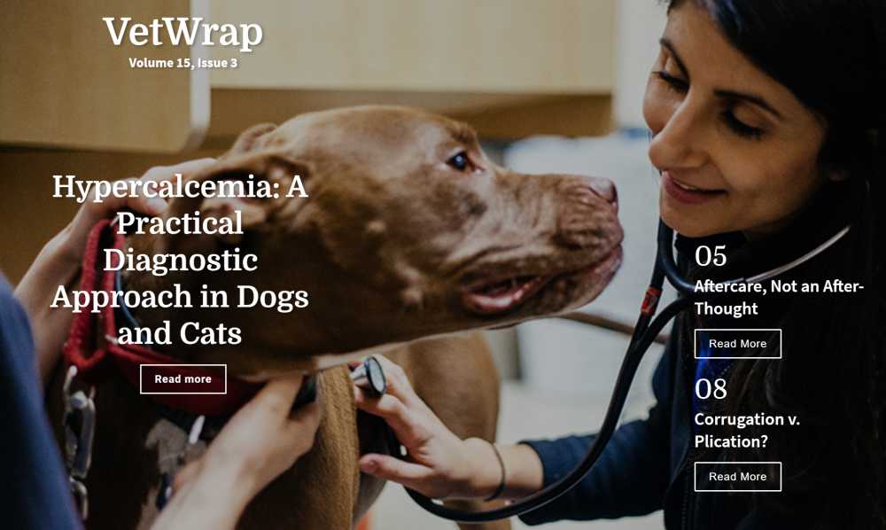 Online veterinary magazine